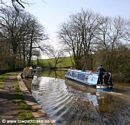 Canal Boat Leeds Liverpool Canal