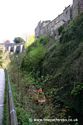 Trip boat Leo on the Springs Branch under the Castle walls