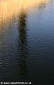 Reflection in the Leeds Liverpool Canal Yorkshire