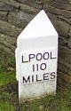 Leeds Liverpool Canal Milepost