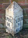 Leeds Liverpool Canal Milepost