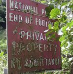 No access to the canal tunnel