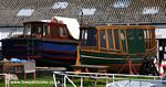 Wooden Boats the River Weaver Navigation