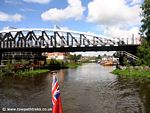 Hayhurst Swing Bridge the River Weaver Navigation